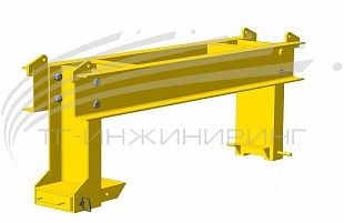 Траверса для рулонов стали